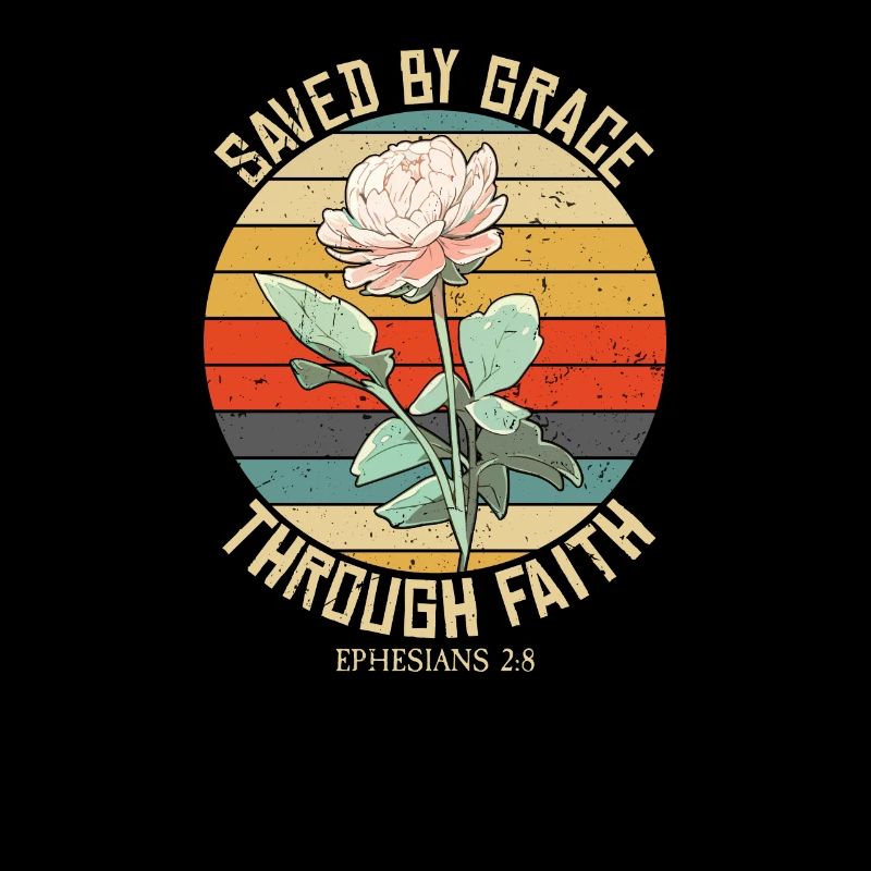 Saved By Grace Ephesians Scripture Christian Cool
