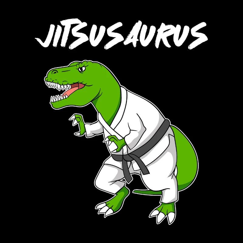 Kampfsport Kampfkunst Jitsuosaurus Jiu Jitsu
