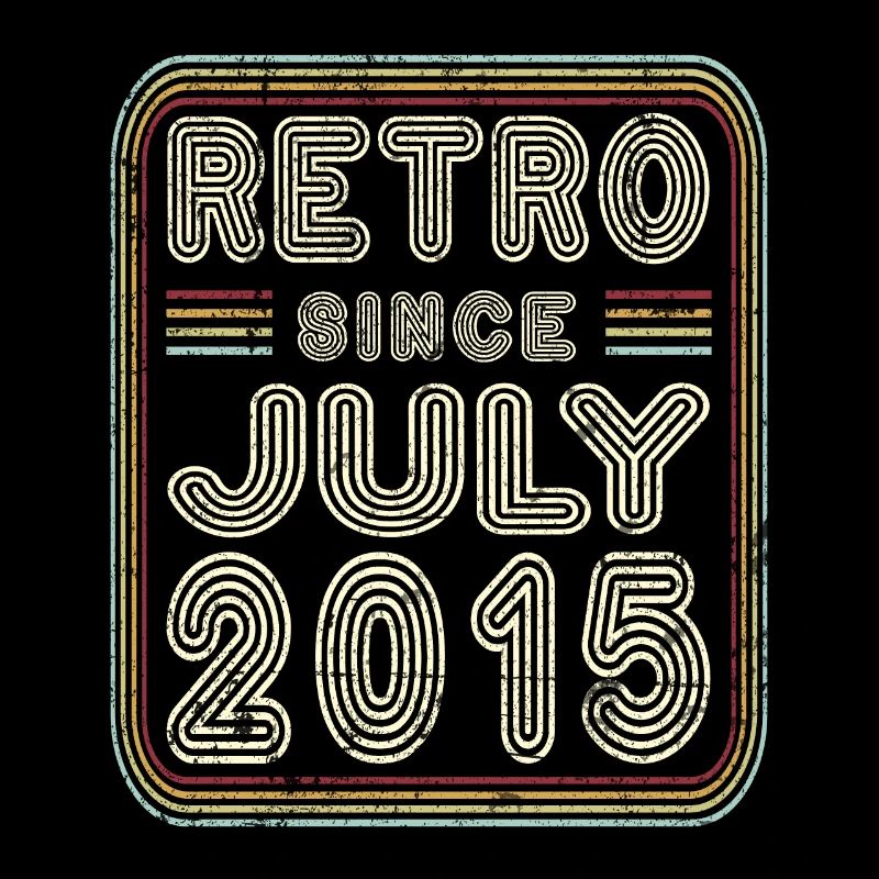 Birthday July 2015 Retro Gift
