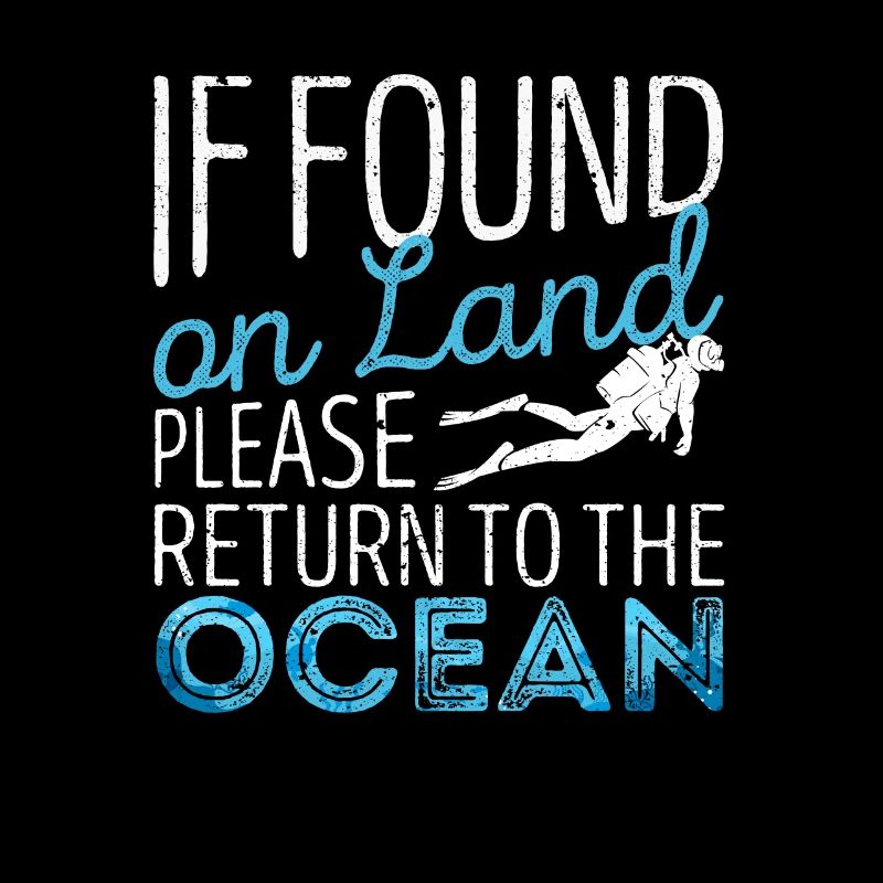 If you are found ashore, please return