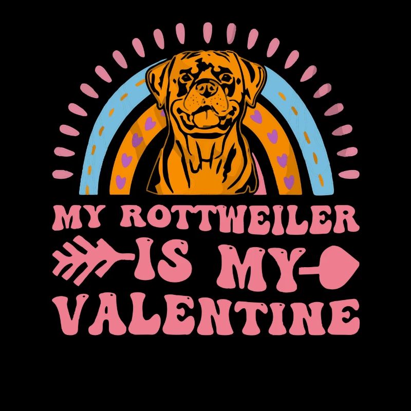 Mon Rottweiler est mon Valentin