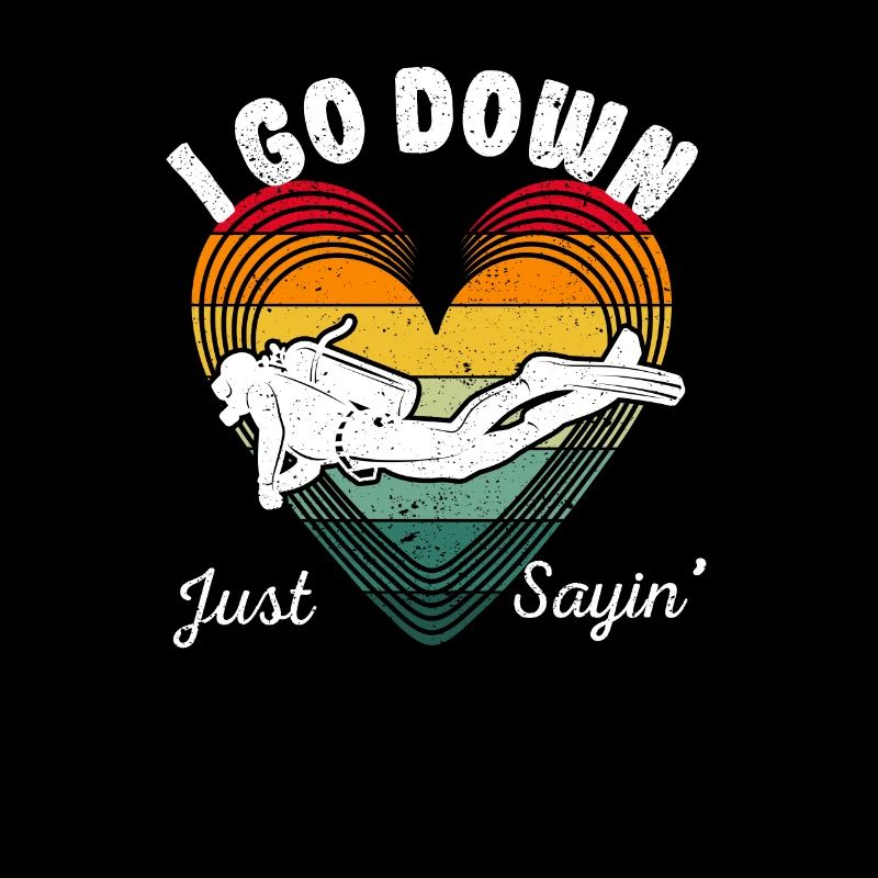 Je descends, juste comme ça Drôle de plongée