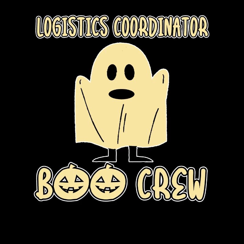 Logistics coordinator Boo Crew Creepy Halloween