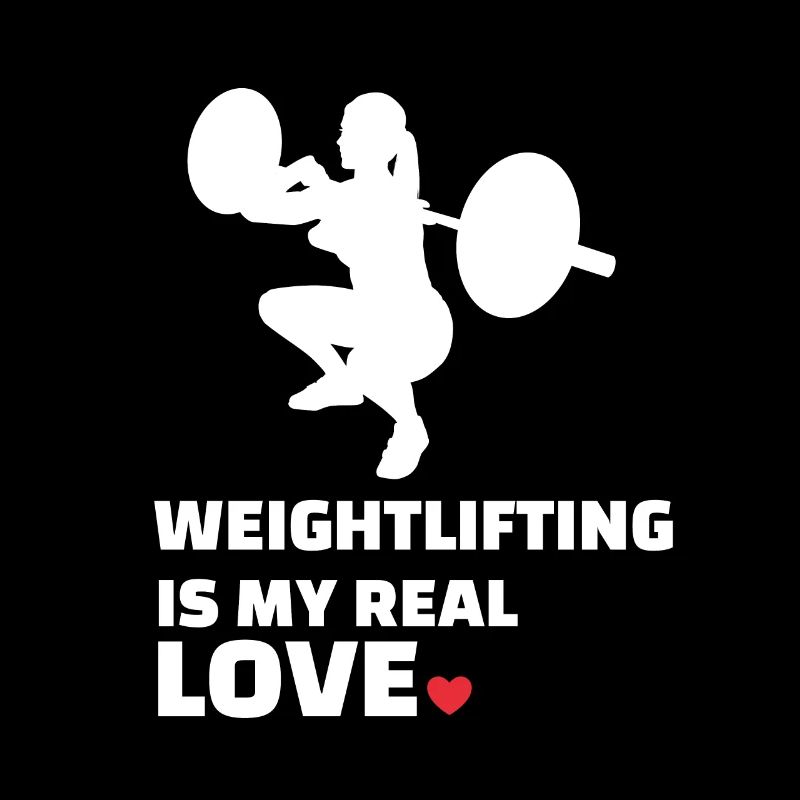 Me encanta el levantamiento de pesas