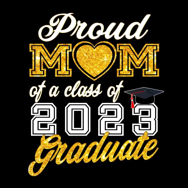 Mutter des Absolventen - Stolze Mutter einer Klasse von 2023