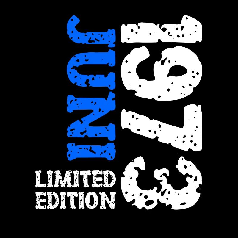 1973 Juni Limited Edition Geburtstag Geschenk