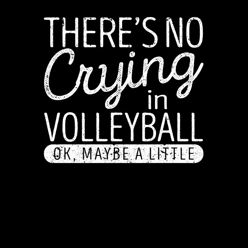 Im Volleyball wird nicht geweint, vielleicht ein