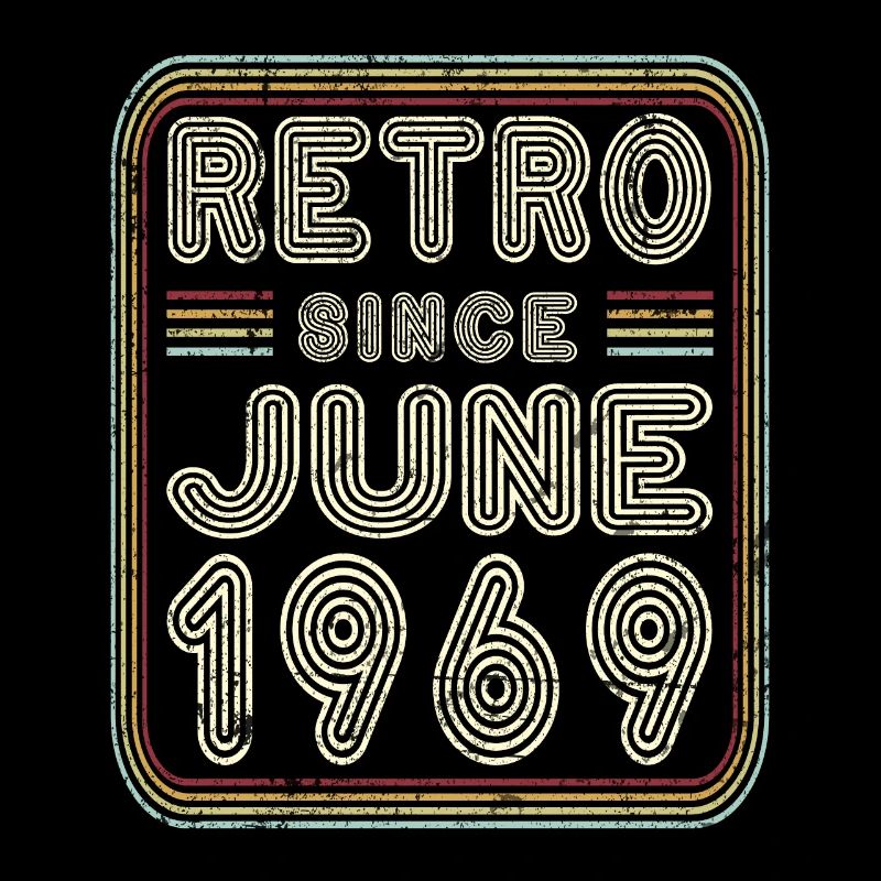 Geburtstag Juni 1969 Retro Geschenk