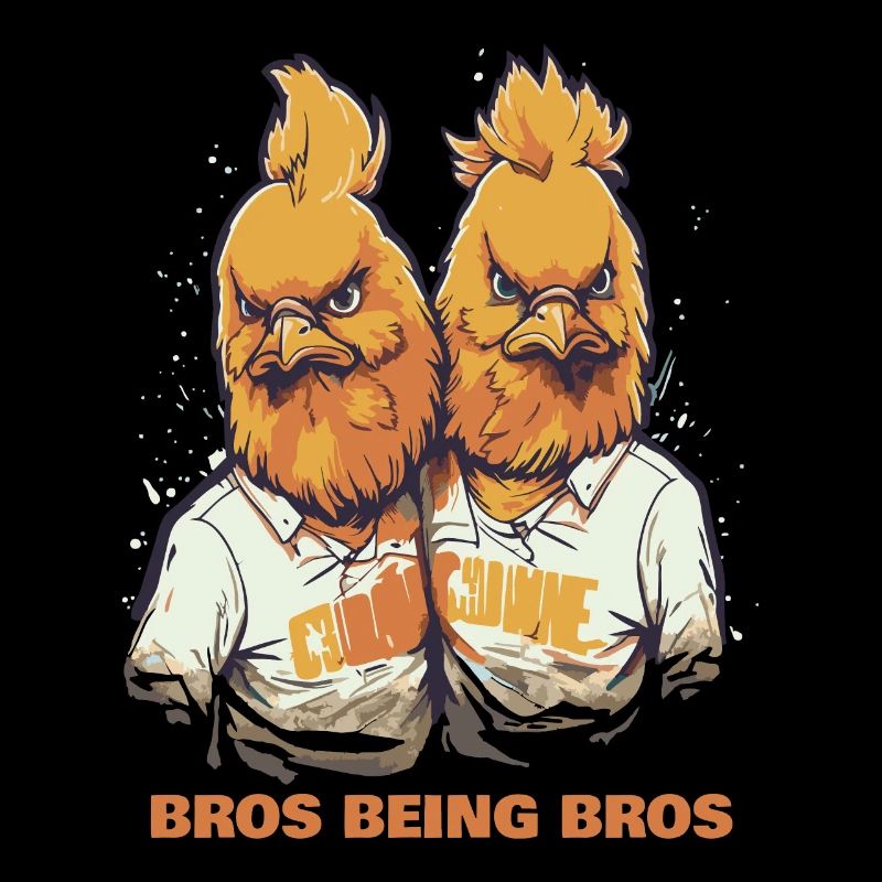 Bros entre eux: Les frères Chickens