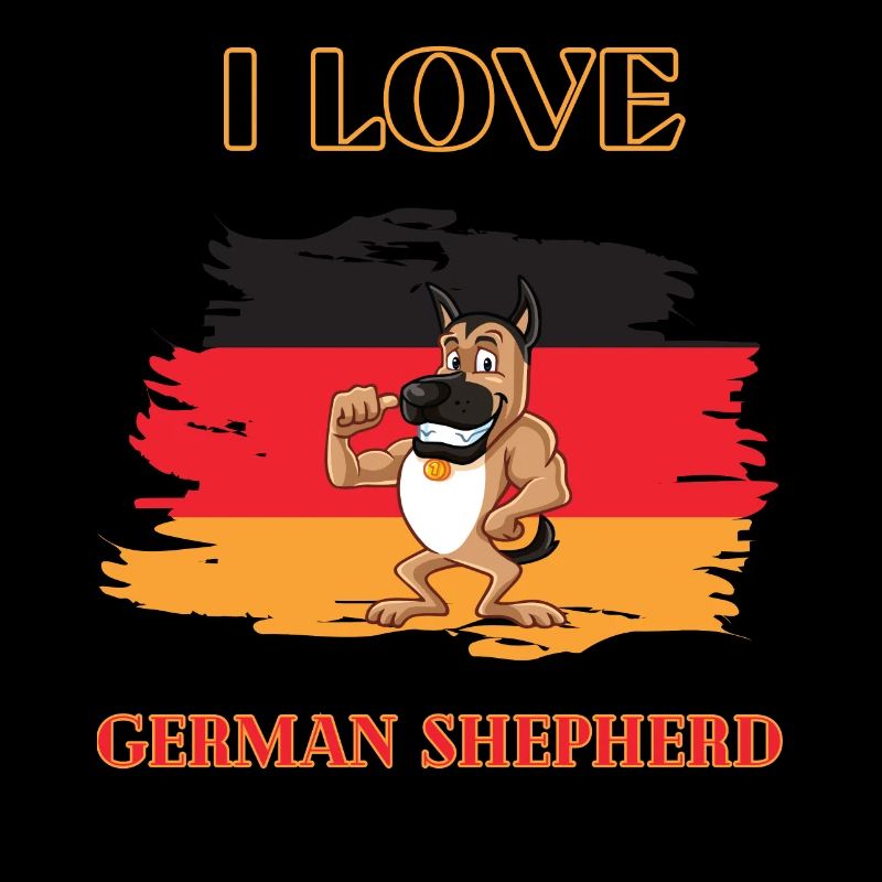 Süßer Deutscher Schäferhund