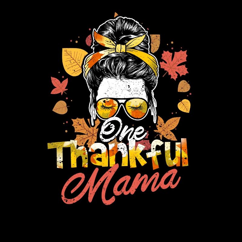 Eine dankbare Mama lustig Herbst Herbst