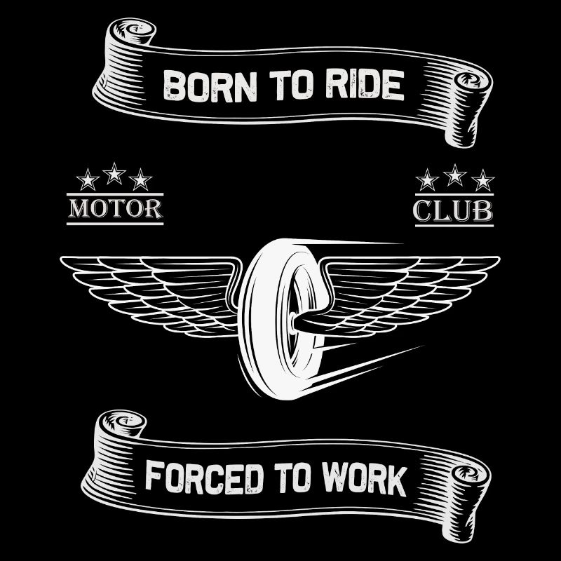 Nato per cavalcare MC Wings Design
