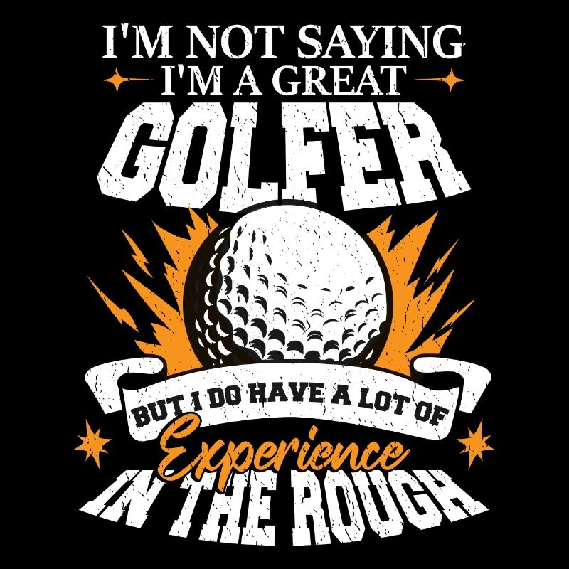 Ich bin ein großartiger Golfer