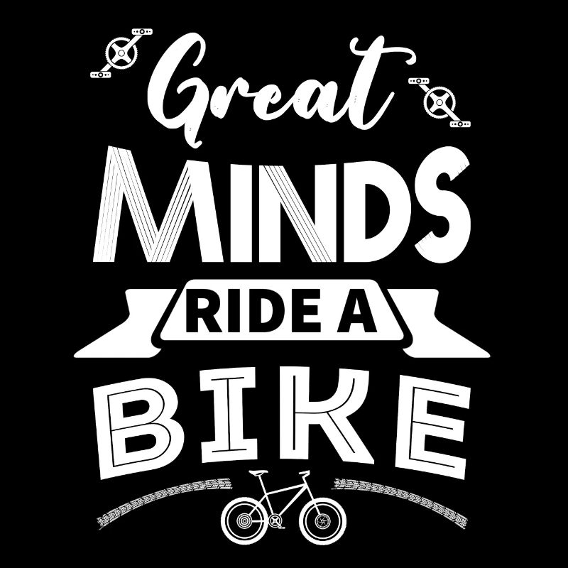 Grands esprits Roulez à vélo