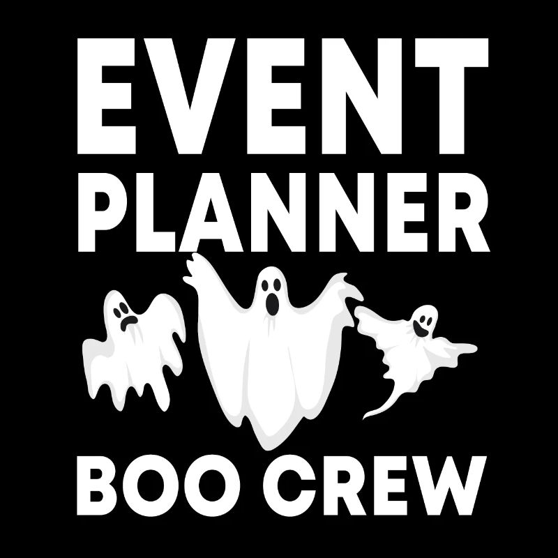 Event Planner Boo Crew Creepy Halloween