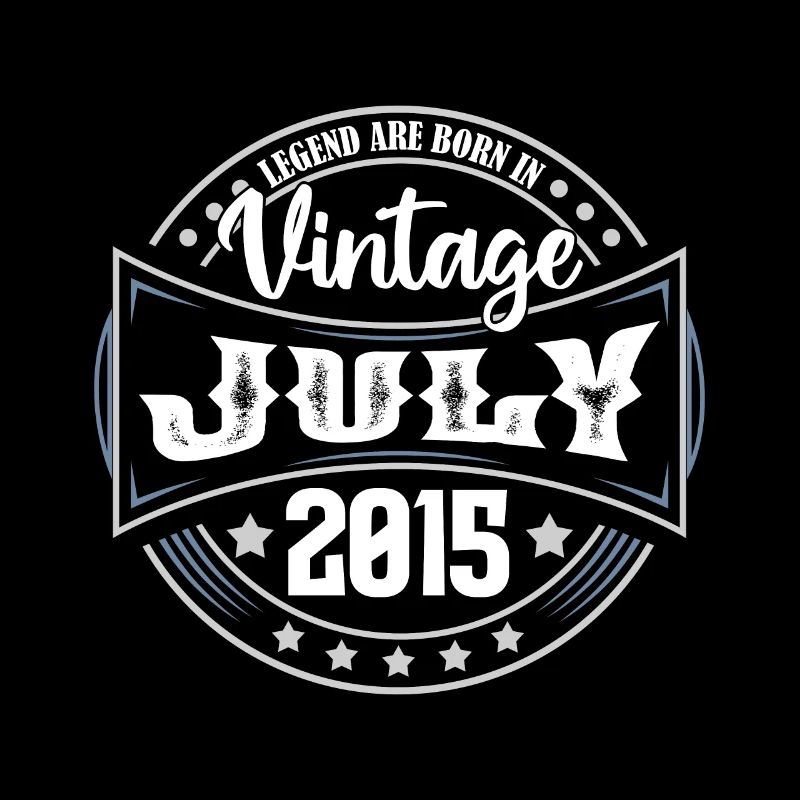 Juli 2015. Geburtstagsgeschenk Juli 2015.