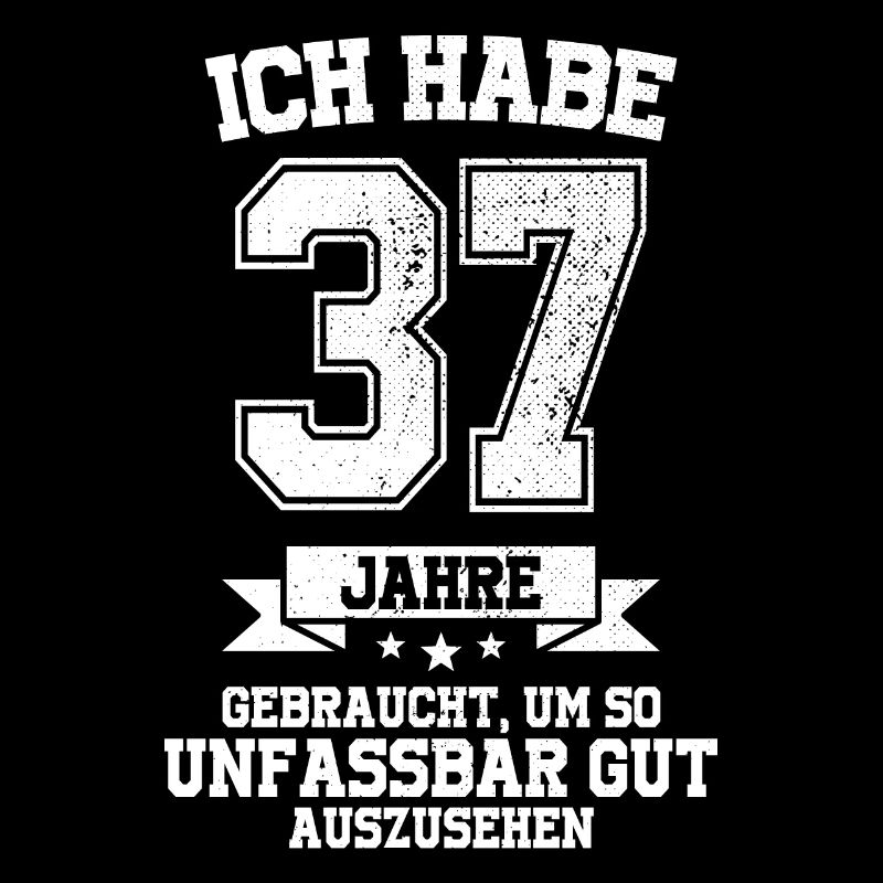 37. Geburtstag Geschenk Habe 37 Jahre Gebraucht