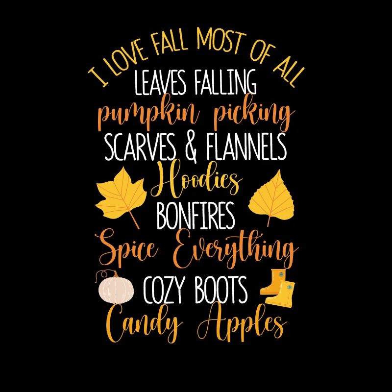 J’aime l’automne le plus les feuilles d’automne