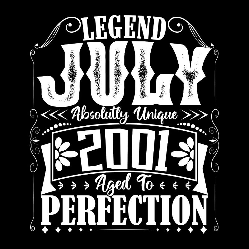 Juli 2001. Geburtstagsgeschenk Juli 2001.