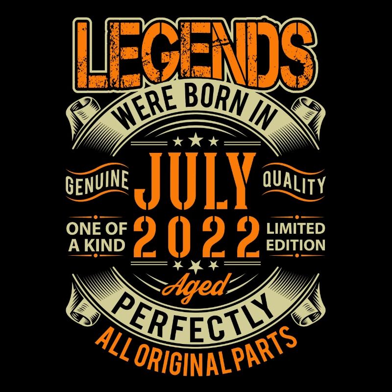 2022 Juli Geburtstag Legende
