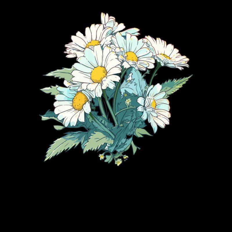 Awesome Gänseblümchen Blumen Vintage Cool Gänseblümchen Liebhaber