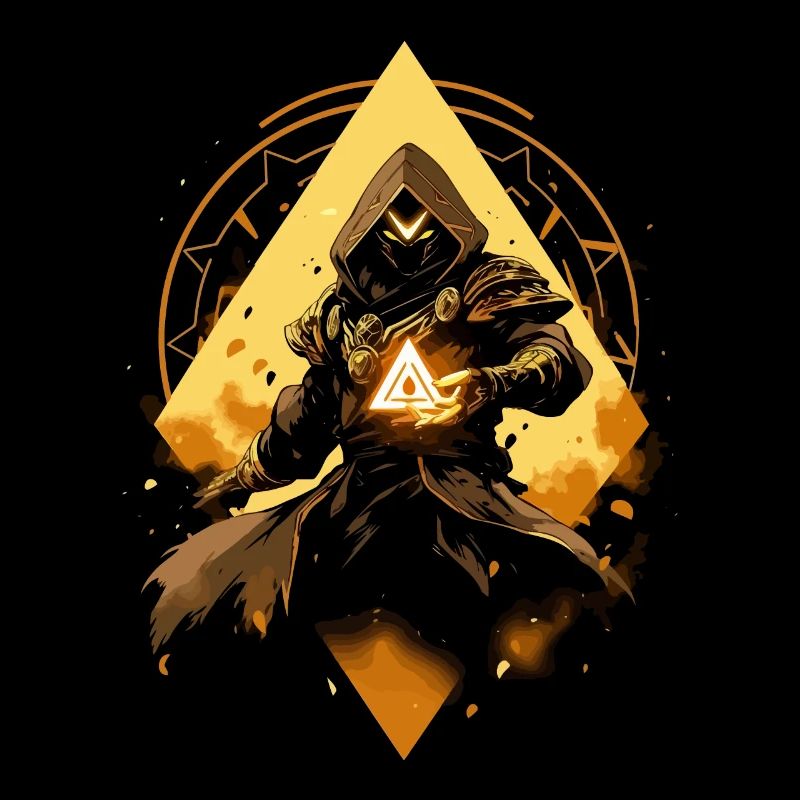 Epic Gamer Guardian avec source d’énergie dorée