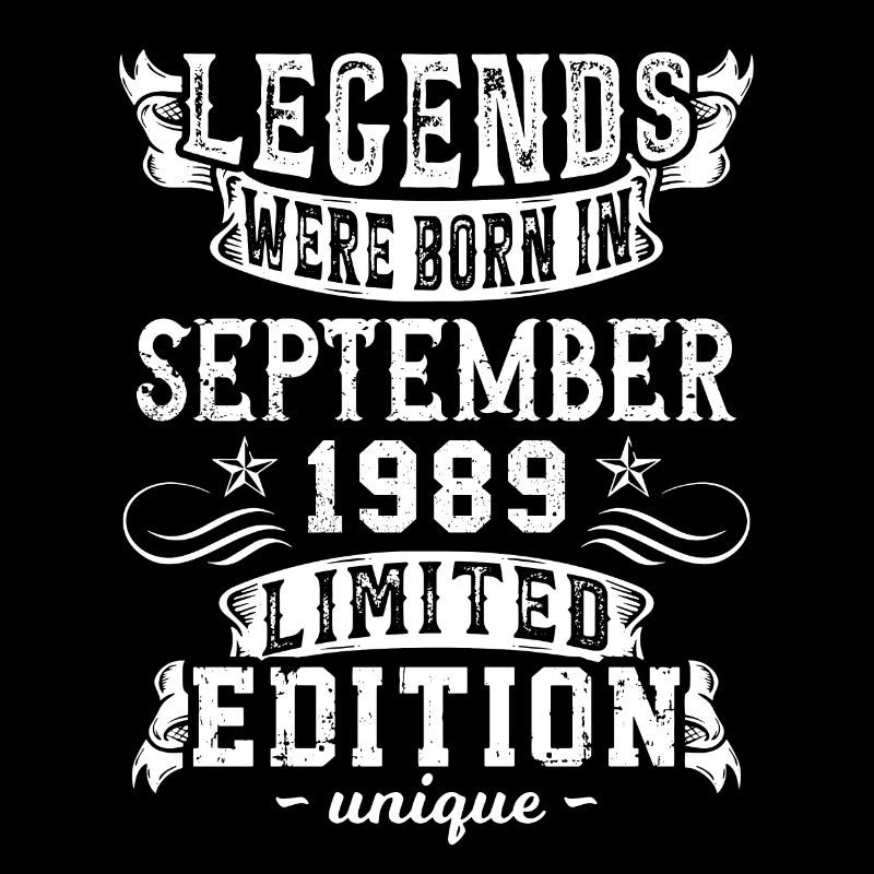 Anniversaire Septembre 1989 année Edition Limitée