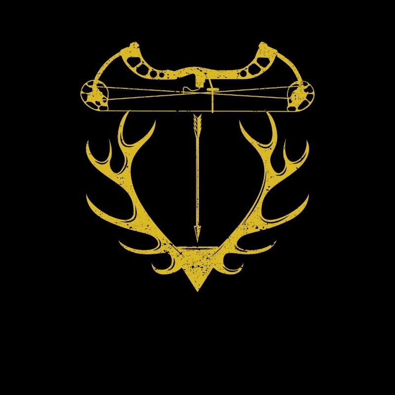 Deer Skull Compound Bow Elk Hunting