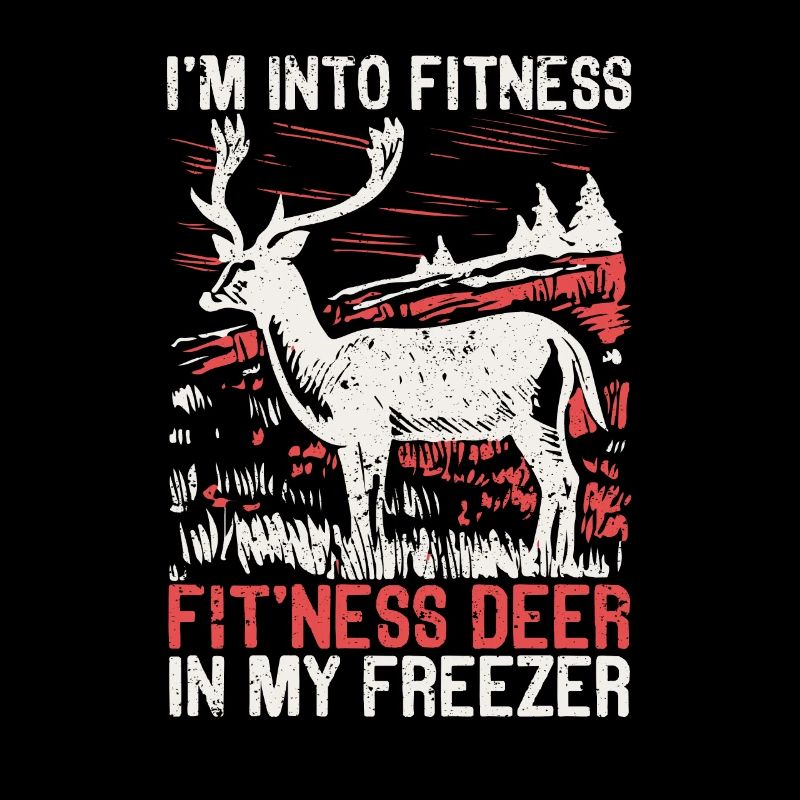 Je suis en forme de cerf dans mon congélateur
