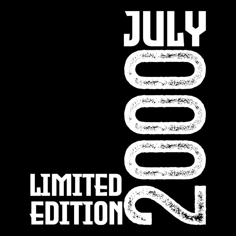 Geschenk Juli 2000. Jubiläum Juli 2000.