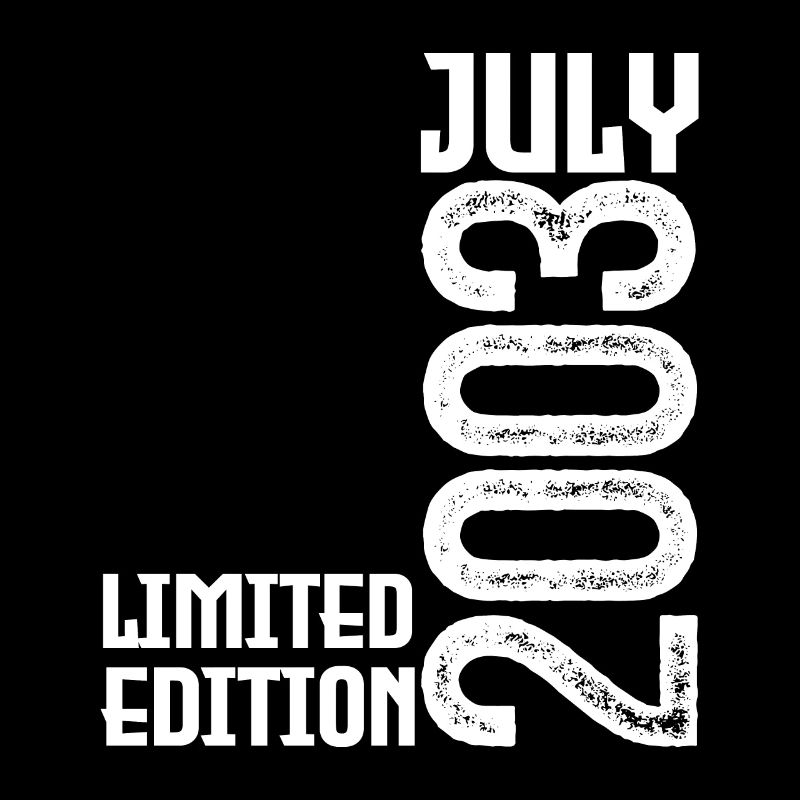 Geschenk Juli 2003. Jubiläum Juli 2003.