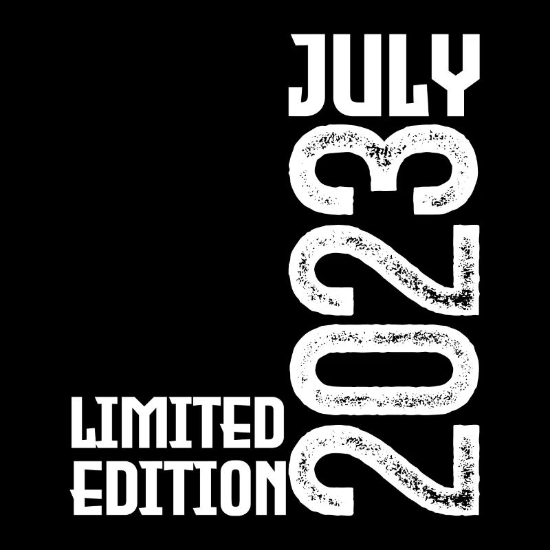 Geschenk Juli 2023. Geburtstag Juli 2023.