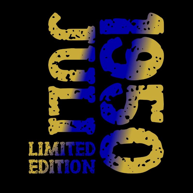 1950 Juli Limited Edition Geburtstag Geschenk