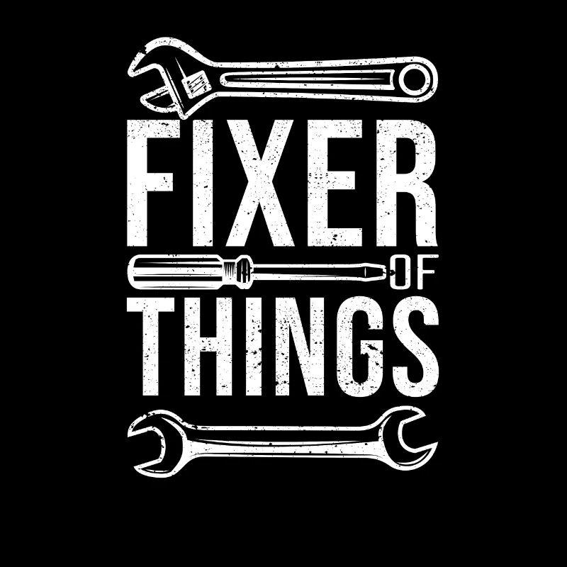 Fixer der Dinge Handwerker Schreiner Heimwerker