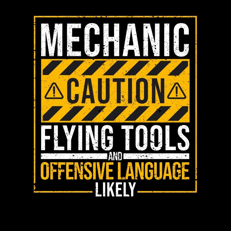 Mechanic Warning Flying Tools Offensive