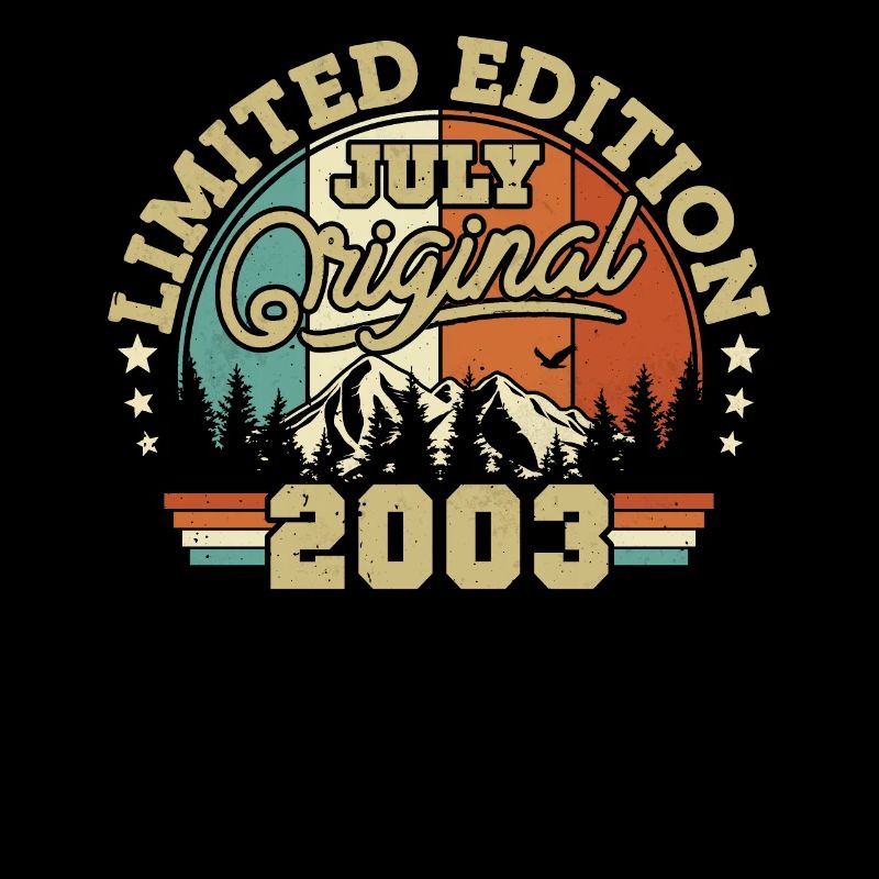 Vintage Geburtstagsgeschenk Juli 2003