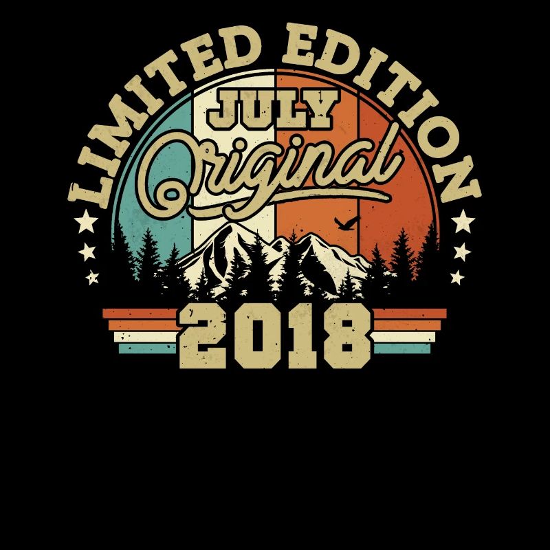 Vintage Geburtstagsgeschenk Juli 2018