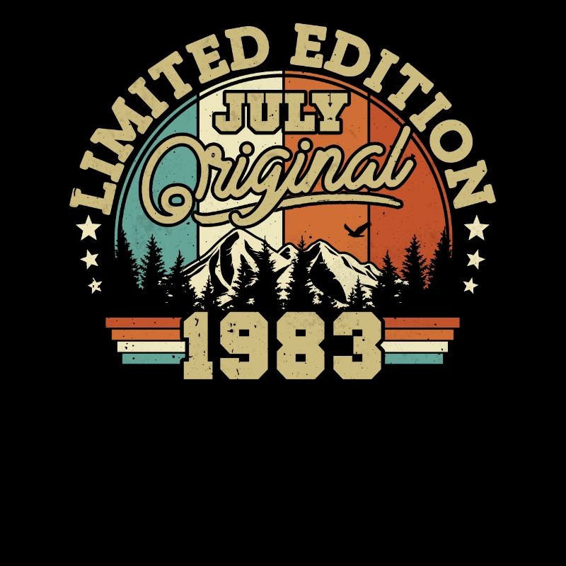 Vintage Juli 1983 Geburtstagsgeschenk