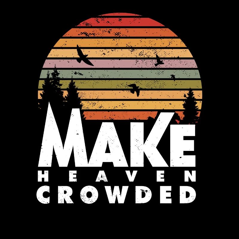 Faites du ciel une citation chrétienne religieuse bondée