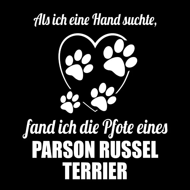 Hand & Pfote - Spruch - Parson Russel Terrier
