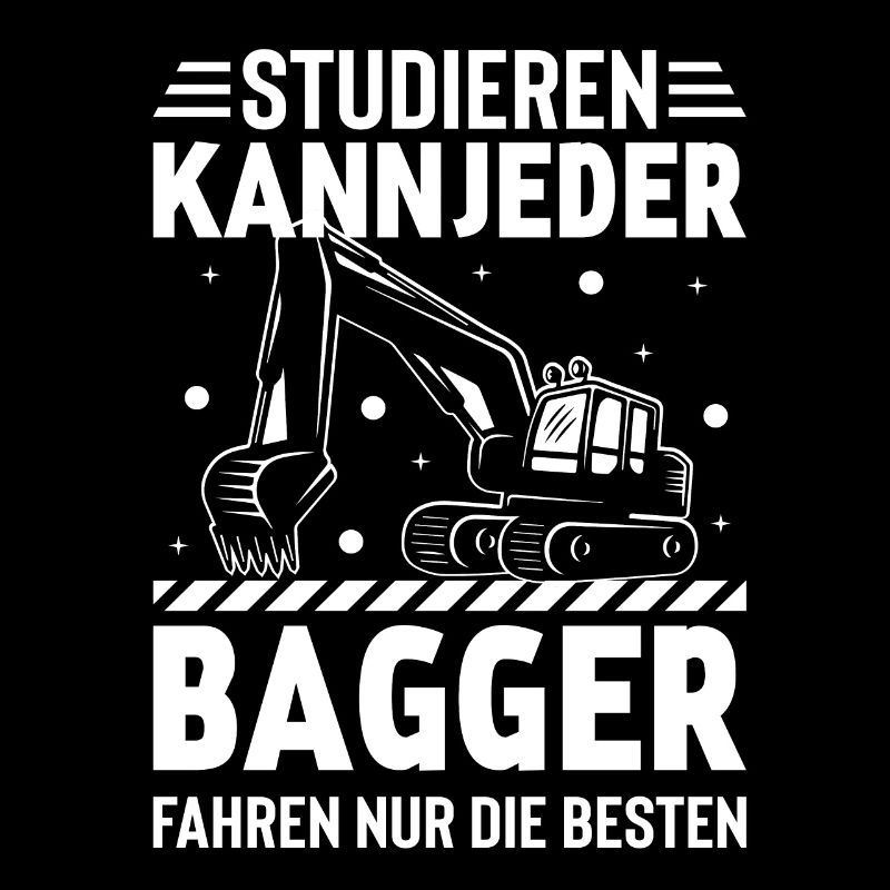 Bagger Baggerfahrer Baugeräte Baustelle