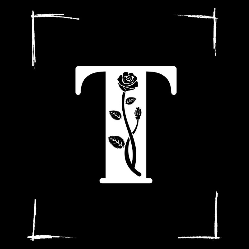letter T initial