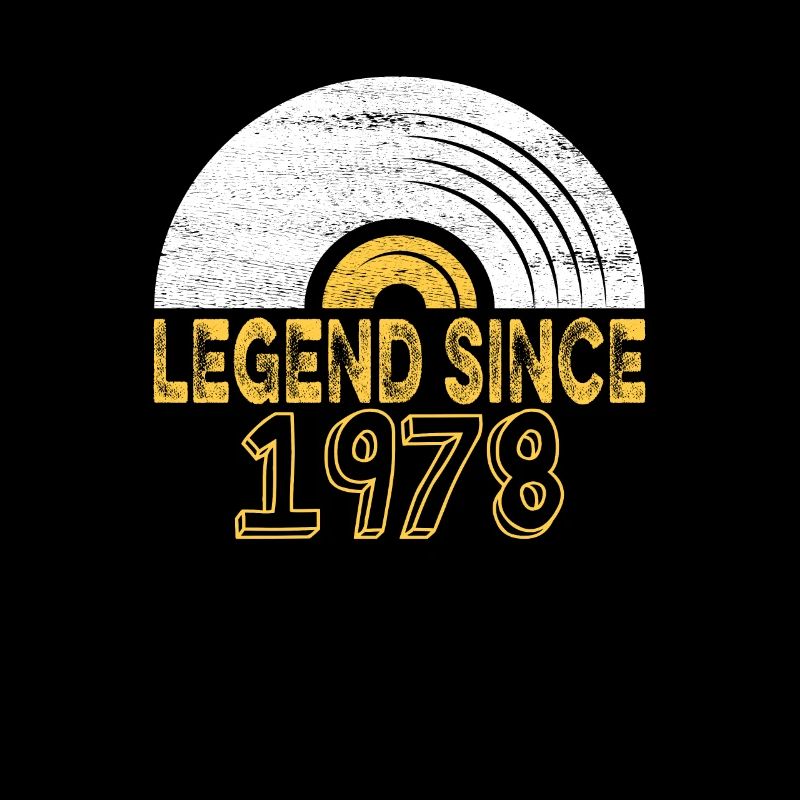 1978 Geburtstag Vinyl Legend since