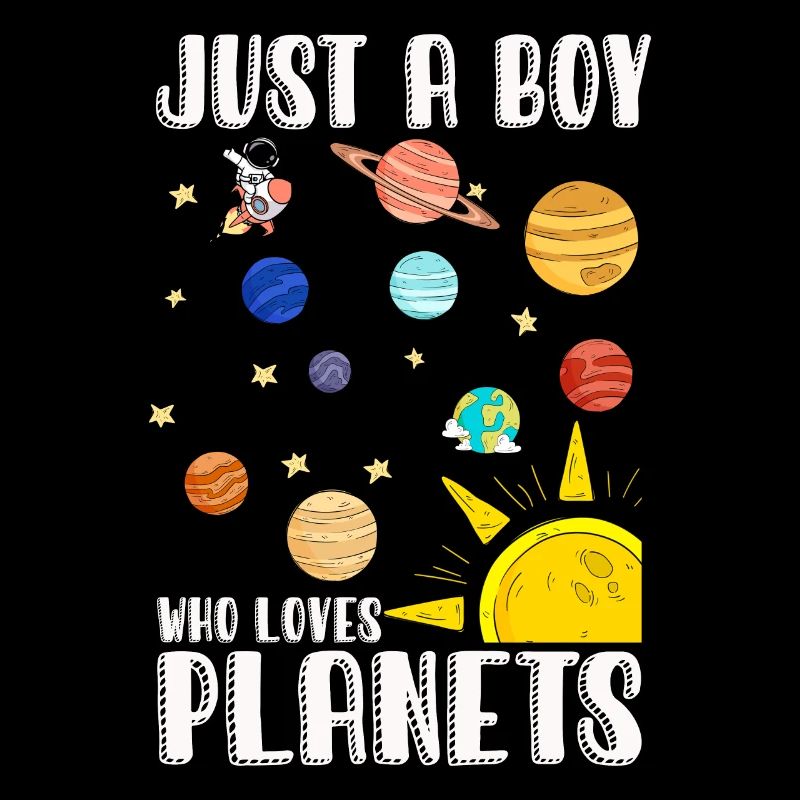 Just A Boy Who Loves Planets Solar System