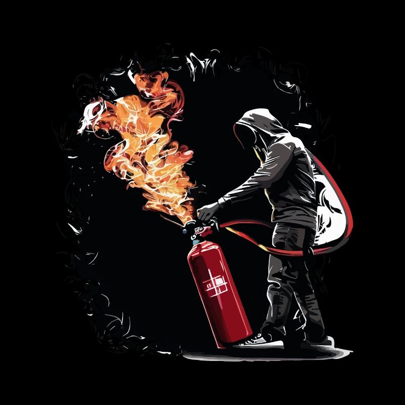 FIREFIGHTERS RESCUING