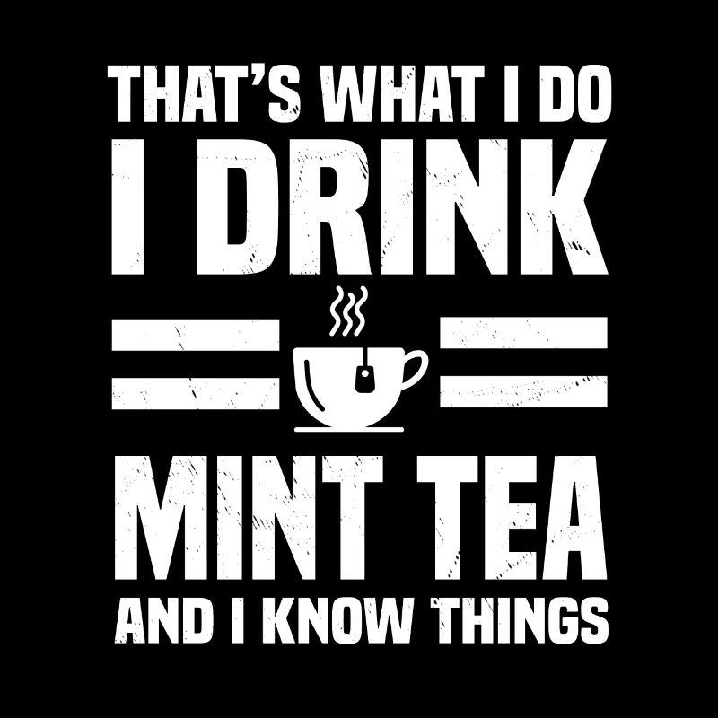 Funny mint tea gift