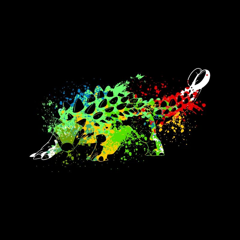 Splash art Dinosaure Ankylosaurus