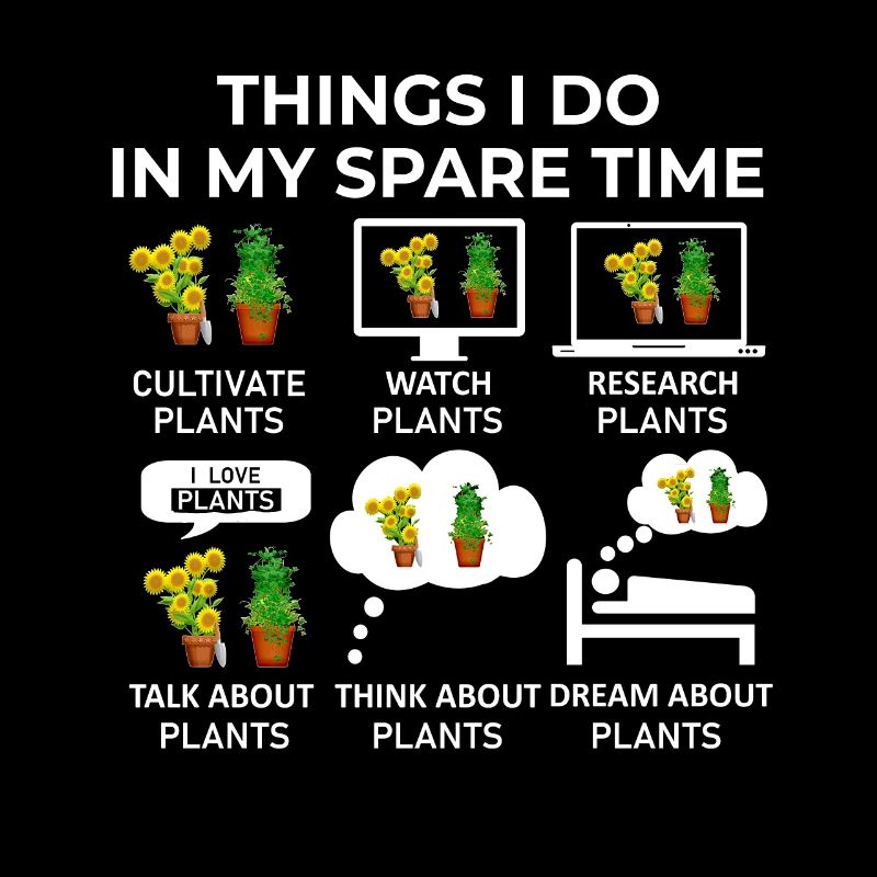 Ce que je fais pendant mon temps libre - Plantes