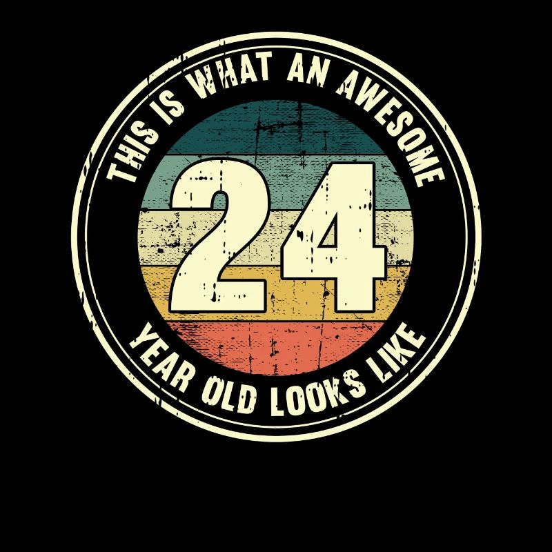 24e anniversaire Voici comment vous voyez à 24 Gift