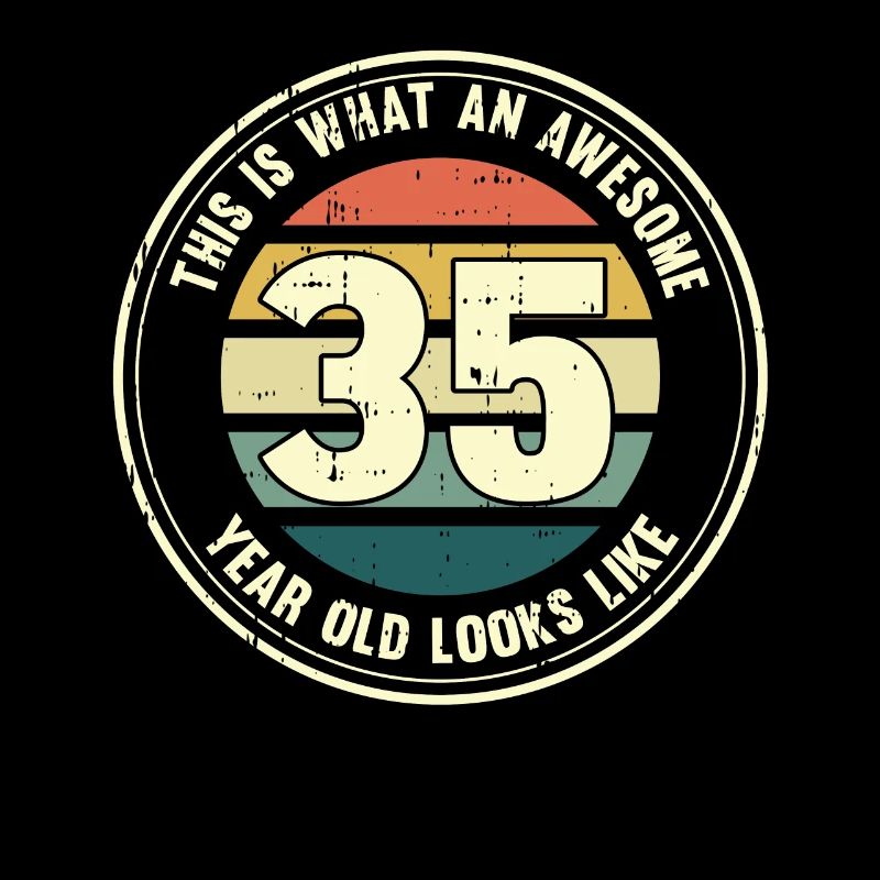 35e anniversaire pour que vous voyiez avec 35 cadeaux rétro